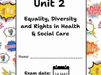 CTEC Level 3 H&SC U 2 work booklet