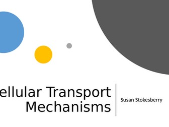 Mechanisms of Cell Transport