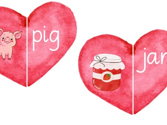 Valentine's Day Phonics Challenge