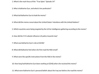 Official Secrets Movie Context - True Spies Podcast 14