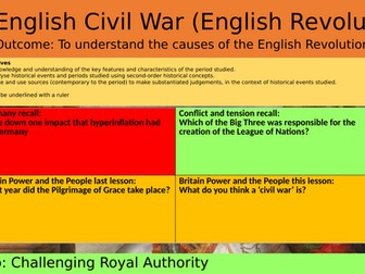 The English Revolution