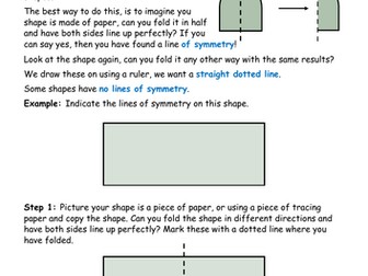 Functional Skills EL3.17 Symmetry