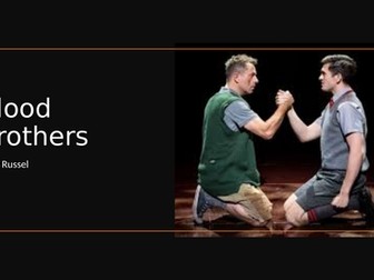 Blood Brothers Interactive Exam Practice