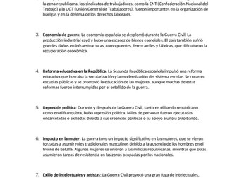 Essay phrases for AQA Spanish Paper 2 - Las bicicletas son para el verano