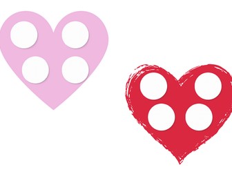 Heart Pom Pom activity