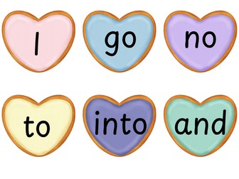 Valentines Tricky Words