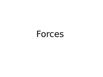 Forces (PHYSICS) AQA – Specification Route Through