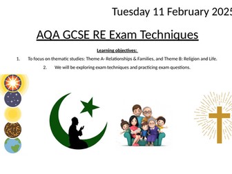 AQA GCSE RE Theme A & Theme B Revision