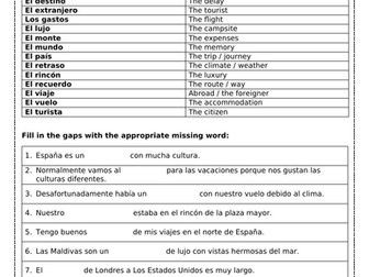 GCSE Spanish: Holidays, Travel and Tourism