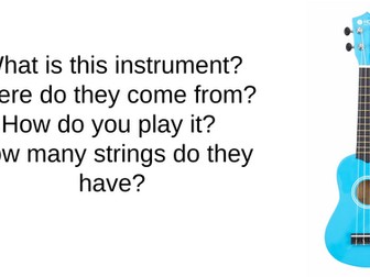 Beginner ukulele slides with links to play alongs