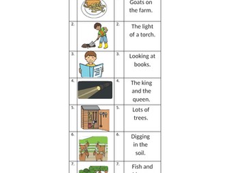 Phase 3 Phonics Stile activity (for 8 piece stile)