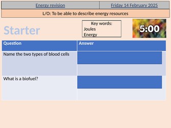 Pearsons Exploring science 7I - Energy