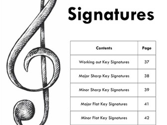Musical Key Signatures