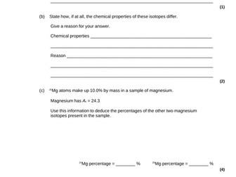History of the atom and isotopes