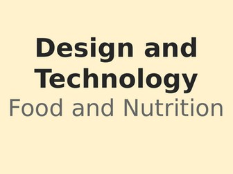 KS1 D&T Unit of Work - Fruit Kebabs