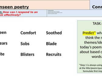 Unseen poetry lesson (Sec C part i) - Nettles