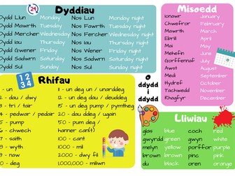 Gwallau cyffredin - Common errors