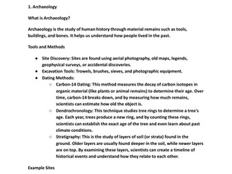 Junior Cert History Revision Guide