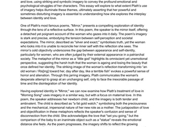 Sample Answer - Sylvia Plath