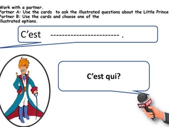 Differentiated French Speaking Tasks