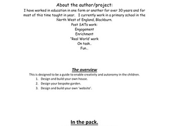 Year 6 Post SAT  STEM Project