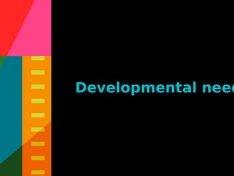 Child development - Nationals