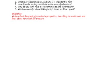 Riddle of the Runes Comprehension - Year 4 - 6