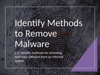 NCFE Level 2 Cybersecurity Unit 4 PPTX