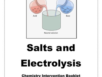 C4 Salts and Electrolysis Booklet
