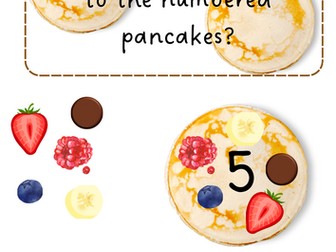 Pancake Day Topping Counting