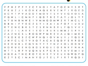 Musical Concepts Wordsearch