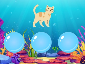 Under the sea cvc words activity