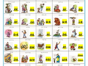 read write inc. special friends sounds poster