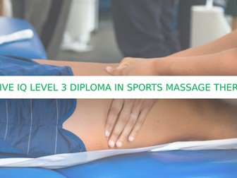 BTEC SPORTS MASSAGE