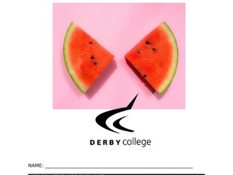 Unit 13: Nutrition for Sport & Exercise - Student Work Booklets