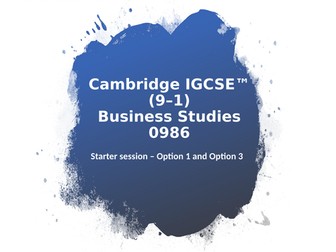 Why choose Business Studies
