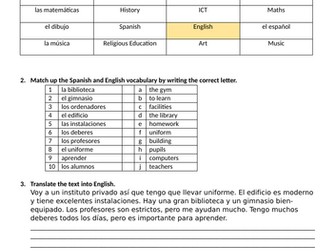 La educación y el trabajo