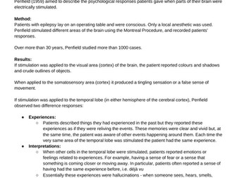 AQA GCSE Psychology - Brain and Neuropsychology Full Unit PPTs