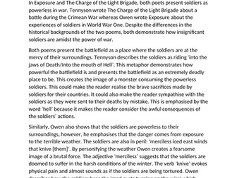 Conflict Poetry Model response