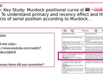 Key study Murdock