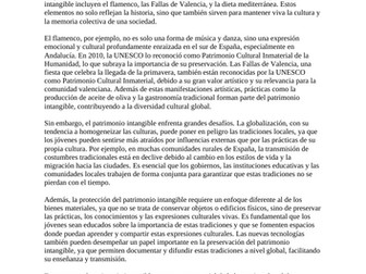 El patrimonio intangible