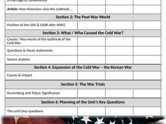 Origins of the Cold War Workbook