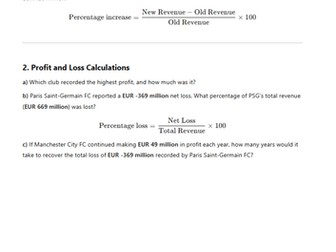 AQA Core Maths Paper 2 2025 Preliminary material practice questions with answers