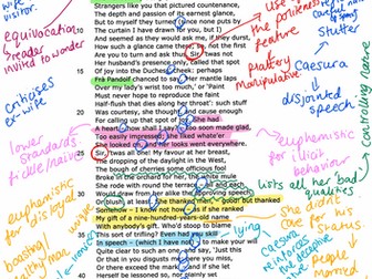 Full Set of Poetry Anthology Annotations - Edexcel  iGCSE English Lit