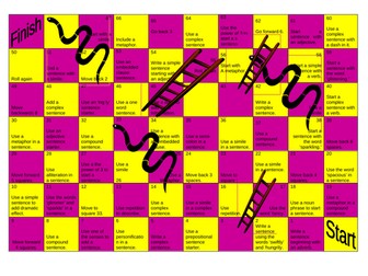 Writing Snakes and Ladders