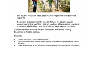 A level Speaking practice