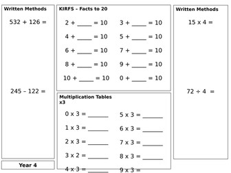 maths retrieval booklet