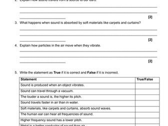 Earth Physics (Sounds, Layers of the Earth and Moons)