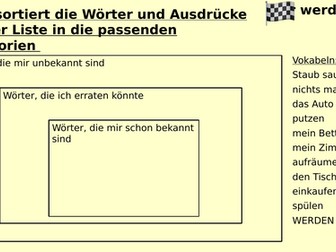 Wie wirst du zu Hause helfen?