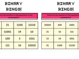 Binary Bingo Revision Tool